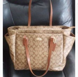 Large coach  purse.